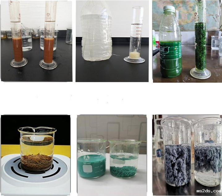 印染化学污水处理专用絮凝剂展示