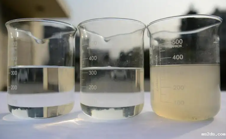 城市生活污水处理絮凝剂效果展示案例