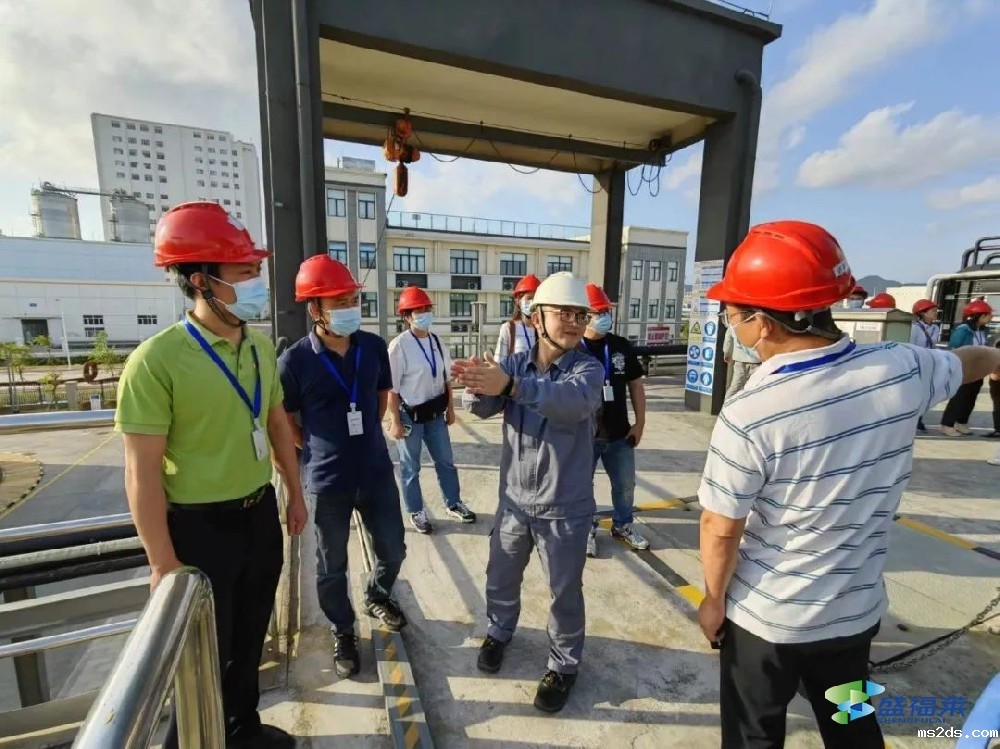 珠海生态环境技术人员到一线学习废水处理技术