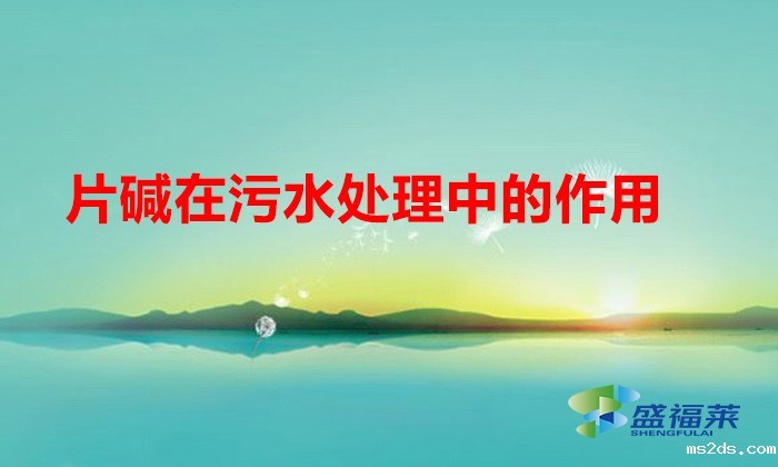 片碱在污水处理中的作用（片碱是干什么用的）