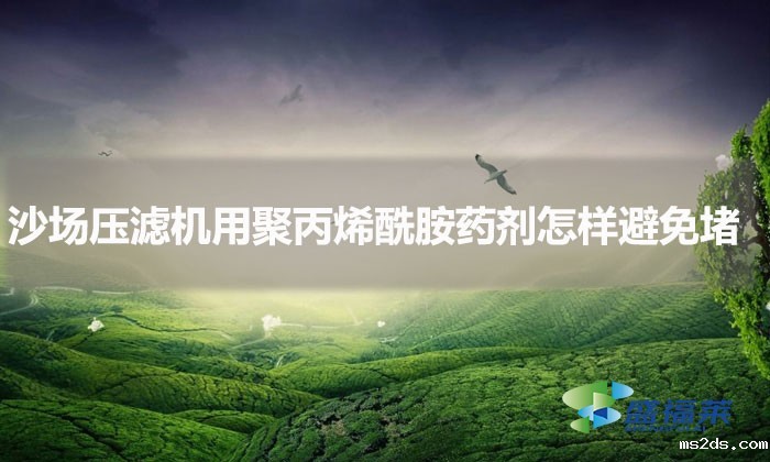 沙场压滤机用聚丙烯酰胺药剂怎样避免堵?(聚丙烯酰胺避免堵塞的方法)