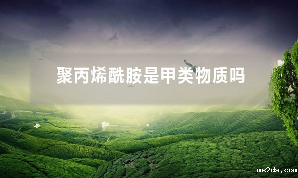 聚丙烯酰胺是甲类物质吗