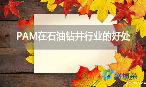聚丙烯酰胺(PAM)在石油钻井行业的好处